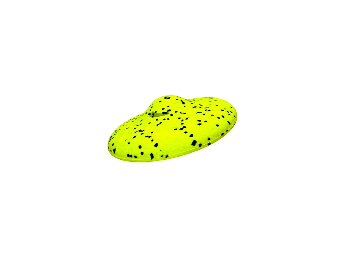 KONG Reflex Glide Flyer — amarelo/preto, referência 38750524, UPC 035585505244, 1 unidade