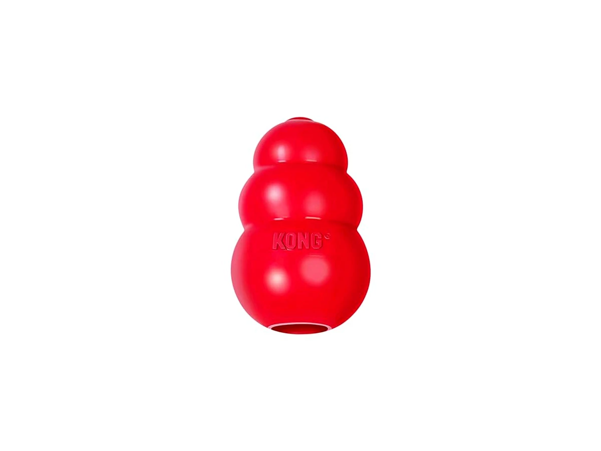 KONG Classic Original Médio/M — vermelho, embalagem com 1 unidade